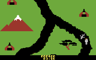 Chuck Norris Superkicks & Spike's Peak screenshot 4 for Atari 2600